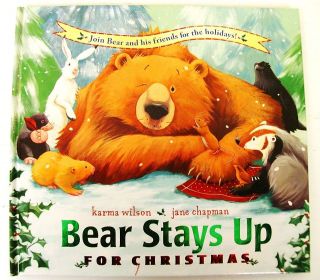   Up for Christmas Karma Wilson kids fun story picture book Chapman