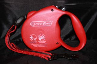 16 LARGE RETRACTABLE CONTROL EASE LEASH BY FLEXI RED