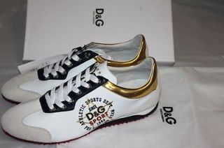 NIB DOLCE & GABBANA D&G SPORT GORGEOUS MENS AWESOME SNEAKERS SHOES 7 