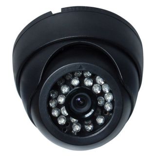 Dome Security Camera 420TVL 1/4” CMOS 24 IR LEDs Night Vision (35 