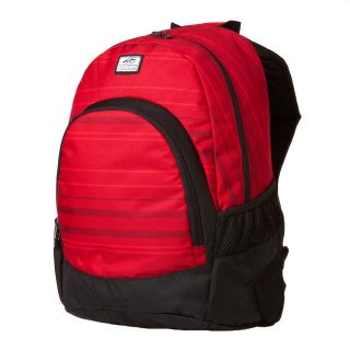 Vans Van Doren Red Striped Skate Bag Rucksack Backpack NEW