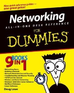 Networking All in one for Dummies by Doug Lowe 2003, Paperback
