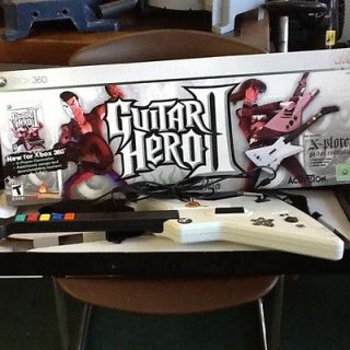 Guitar Hero II (Game & Guitar Controller Bundle) (Xbox 360, 2007)