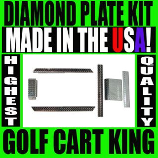 NEW Club Car DS Golf Cart Diamond Plate Accessory Kit