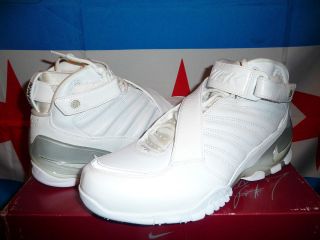   Nike Zoom Michael Vick III Turf Shoes sz 10 DS White/White 311845 111