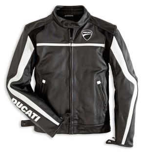 Ducati Twin Leather Perforated Jacket