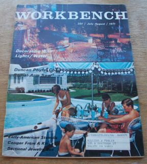 Workbench Magazine July/Aug 1971 Duncan Phyfe Chair