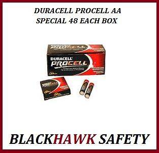 AA DURACELL PROCELL BATTERIES 48 PACK (48 BATTERIES) *ALWAYS FRESH 