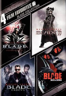 Blade Collection 4 Film Favorites DVD, 2009, 2 Disc Set