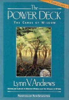 The Power Deck The Cards of Wisdom by Lynn V. Andrews 1991, Hardcover 