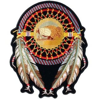 DREAM CATCHER INDIAN Embroidered NEW Biker BACK Patch