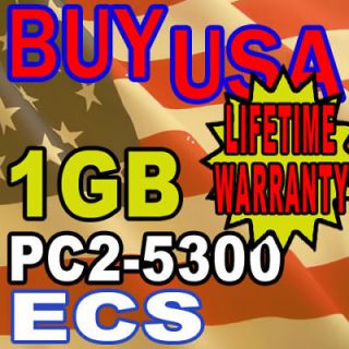 1GB ECS Elitegroup Computer P965T A V1.0 Memory Ram