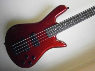 Spector Performer 4 String Electric Bass Guitar (Red)