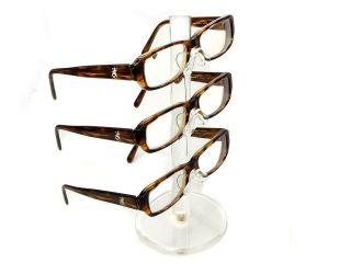 Clear Acrylic 3 Tier Eyeglass Sunglasses Glasses Display Stand