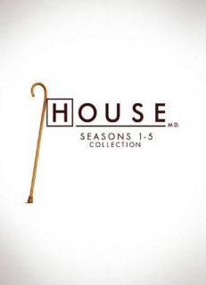 House Seasons 1   5 Collection DVD, 2009, 26 Disc Set