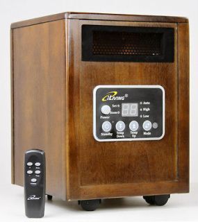 iLiving Infrared Space Quartz Heater 1500W by Dr Heater 2X more Heat
