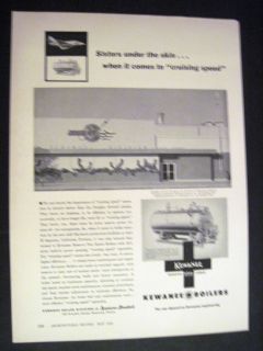   of Douglas Aircraft in El Segundo CA 1956 Kewanee Boiler Print Ad