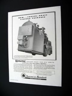 Kewanee Square Heat Firebox Package Boiler print Ad
