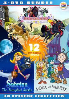Horseland / Sabrina The Animated Series / Mona the Vampire (2012, 3 