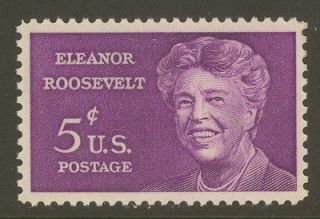 1236   5c Eleanor Roosevelt (MNH)