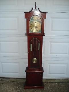 Galleria Key Wind 31 day Grandmother or Grandfather Clock in Cherry 