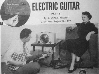 You can build your own ELECTRIC GUITAR from PLANS