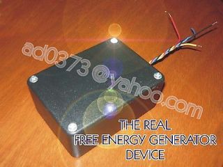 Real Free Energy Generator Device   Electric power from the air 