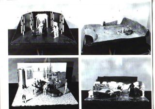 LOT 1: 1978 STAR WARS FAMOUS MONSTERS diorama contest