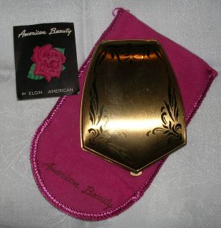 Vintage ** AMERICAN BEAUTY by ELGIN ** Compact ** NEVER USED