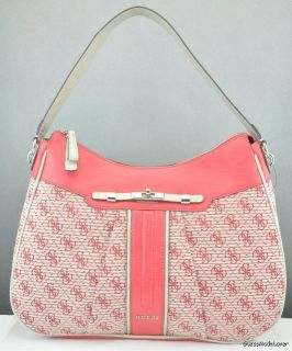 New GUESS Ladies Handbag ADELISA Red Bag NWT Purse USA