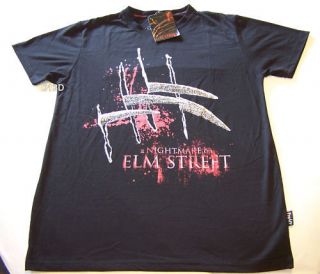 Nightmare On Elm Street Mens Printed T Shirt Size S New