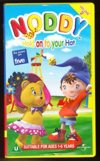 NODDY   HOLD ON TO YOUR HAT   VOL 2   PAL VHS (UK) VIDEO