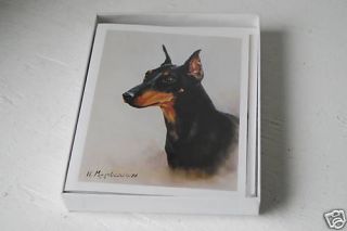 Manchester Terrier Dog Greeting Notecards & Envelopes