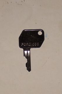 FORD NEW HOLLAND BACKHOE TRACTOR EQUIPMENT KEY NEW