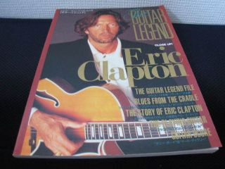 Eric Clapton Guitar Legend Japan Book 1997 Cream Blind Faith Fender 