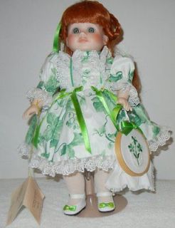 Erin porcelain musical doll   designed by Bette Ball