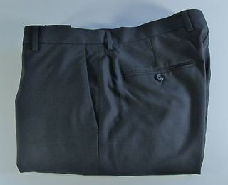 Crew Ludlow Italian Wool Slim Fit Suit Pants $225 Black 32W 