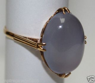 chalcedony ring in Vintage & Antique Jewelry