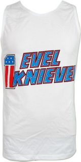 Evel Knievel stunts Robert Craig Knievel Daredevil VTG T Shirt Tank 