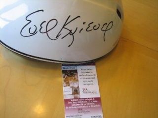 EVEL KNIEVEL Signed Bike Helmet  JSA Authenticated #D68079