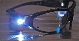   Galaxy LED Torch Safety Glasses Eye Protection Powerful LED headtorch