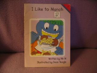   home school reading book Land of the Letter people I Like toMunch