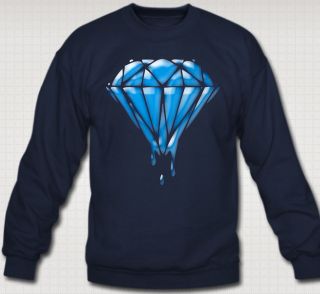 Diamond crewneck sweatshirt bleeding diamond crewneck tshirt