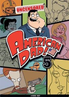 American Dad   Fifth 5th Vol Volume 5 Five (DVD) New!