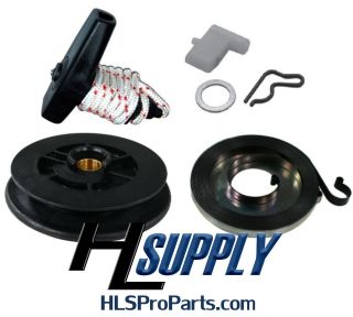RECOIL SPRING PAWL KIT STARTER PULLEY HANDLE ROPE AFTERMARKET Fits 
