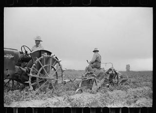 One row potato digger,Rio Grande County,Colorad​o
