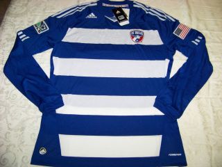 Adidas Formotion FC Dallas Long Sleeve Mens Soccer Jersey Authentic $ 
