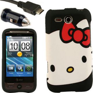 Case for HTC Freestyle Hello Kitty D Pouch Snap On AT&T Cover Skin 