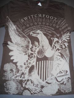 SWITCHFOOT Allegiance T Shirt **NEW band music concert tour