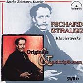Strauss Klavierwerke Sascha Zolotarev by Sascha Zolotarev CD, Mar 